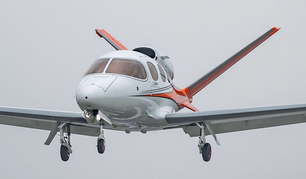 Vision Jet On Approach